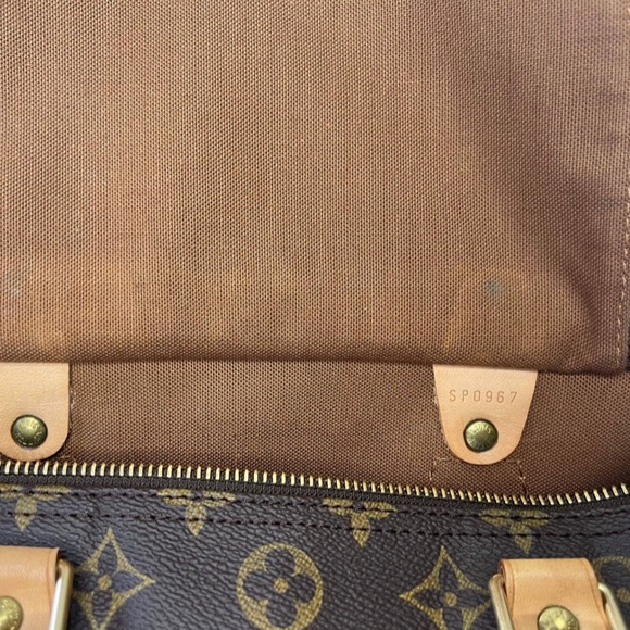 Vintage 1997 Monogram Speedy 30 + dust bag - Picture 4 of 5